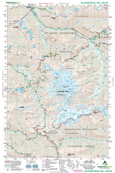 Green Trail Maps – Ascent Cycles