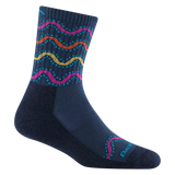 Darn Tough Wandering Stripe Micro Crew Lightweight Hiking Sock Women's