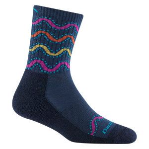 Darn Tough Wandering Stripe Micro Crew Lightweight Hiking Sock Women's