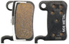 Shimano M06-MX Disc Brake Pads and Springs Metal Compound, Steel Back Plate, One Pair