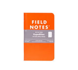 Field Notes Expedition Edition 3-Pack (Dot-graph, waterproof)