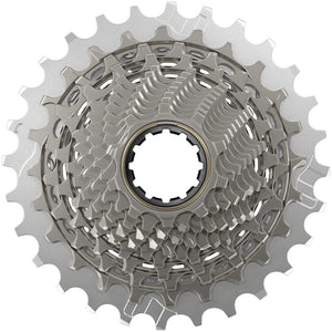 SRAM RED XG-1290 Cassette - 12-Speed, For XDR Driver Body, Silver, E1