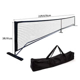 Pickleball Net Polyester Mesh With Handbag