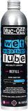 Muc-Off Bio Wet Bike Chain Lube - 300ml, Aluminum Refill Bottle