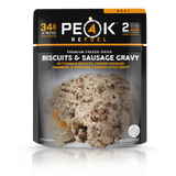 Peak Refuel Biscuits & Sausage Gravy