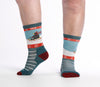 Wide Open Sleigh All Day Midweight Crew Socks Women's