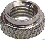 Panaracer Schrader/Presta Valve Nut, Fits on Presta Valve Stem , Bag/10