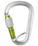 Edelrid HMS Bruce Steel Screw FG Locking Carabiners