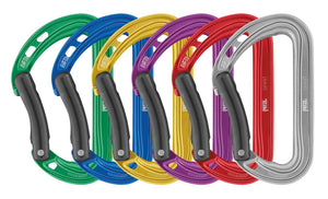 Petzl Spirit Bent Gate Carabiners Pack of 6