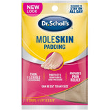 Dr. Scholls Moleskin 4 1/8" X 3 3/8" (3Pk)