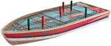 Outside Inside Tin Boat Cribbage Board