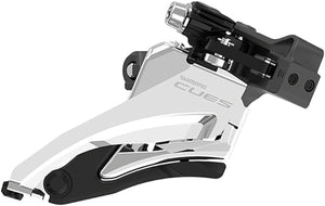 Shimano CUES FD-U6000-M Front Derailleur-10/11-Speed Double Side Swing Mid Clamp Mount 36/40t Max