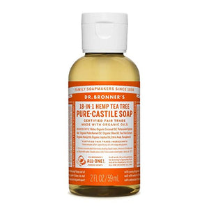 Dr Bronner's Tea Tree Liquid Soap - Ascent Outdoors LLC