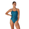 Speedo Printed Relay Back 1Pc Women's