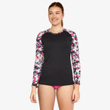 Speedo L/S Printed Rashguard Women's