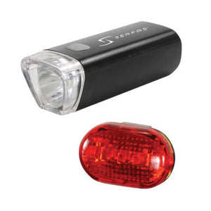 Serfas Light Combo 90 Lumen Battery Head Light Tl 415 Tail Light