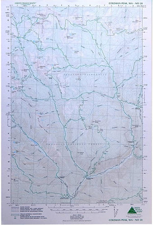 Green Trails Coleman Peak WA - Ascent Outdoors LLC