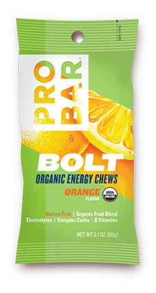 ProBar Orange Bolt Organic Energy Chews - Ascent Outdoors LLC