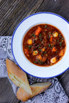 Campfare Beef Burgundy with field vegetables