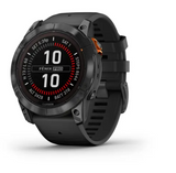 Garmin fenix 7X Pro Solar, Glass, Slate Gray w/Black Band