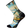 Smartwool Hike Light Cushion Mountain Print Crew Socks