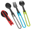 MSR Folding Spork: Red - Ascent Outdoors LLC