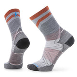 Smartwool Run Zero Cushion Mid Crew Pattern Socks