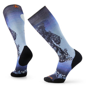 Smartwool Ski Targeted Cushion Always Explore Print OTC Socks Men's