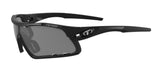 Tifosi Davos Matte Black  Smoke/AC Red/Clear Sunglasses