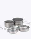 Snow Peak Titanium Multi-Compact Cookset - Ascent Outdoors LLC