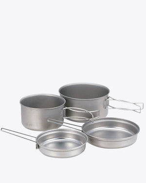 Snow Peak Titanium Multi-Compact Cookset - Ascent Outdoors LLC