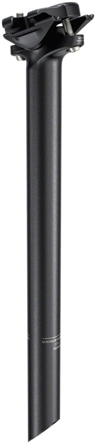 Zipp Service Course Seatpost 27.2Mm Diameter 350Mm Length Zero Offset Bead Blast Black B2